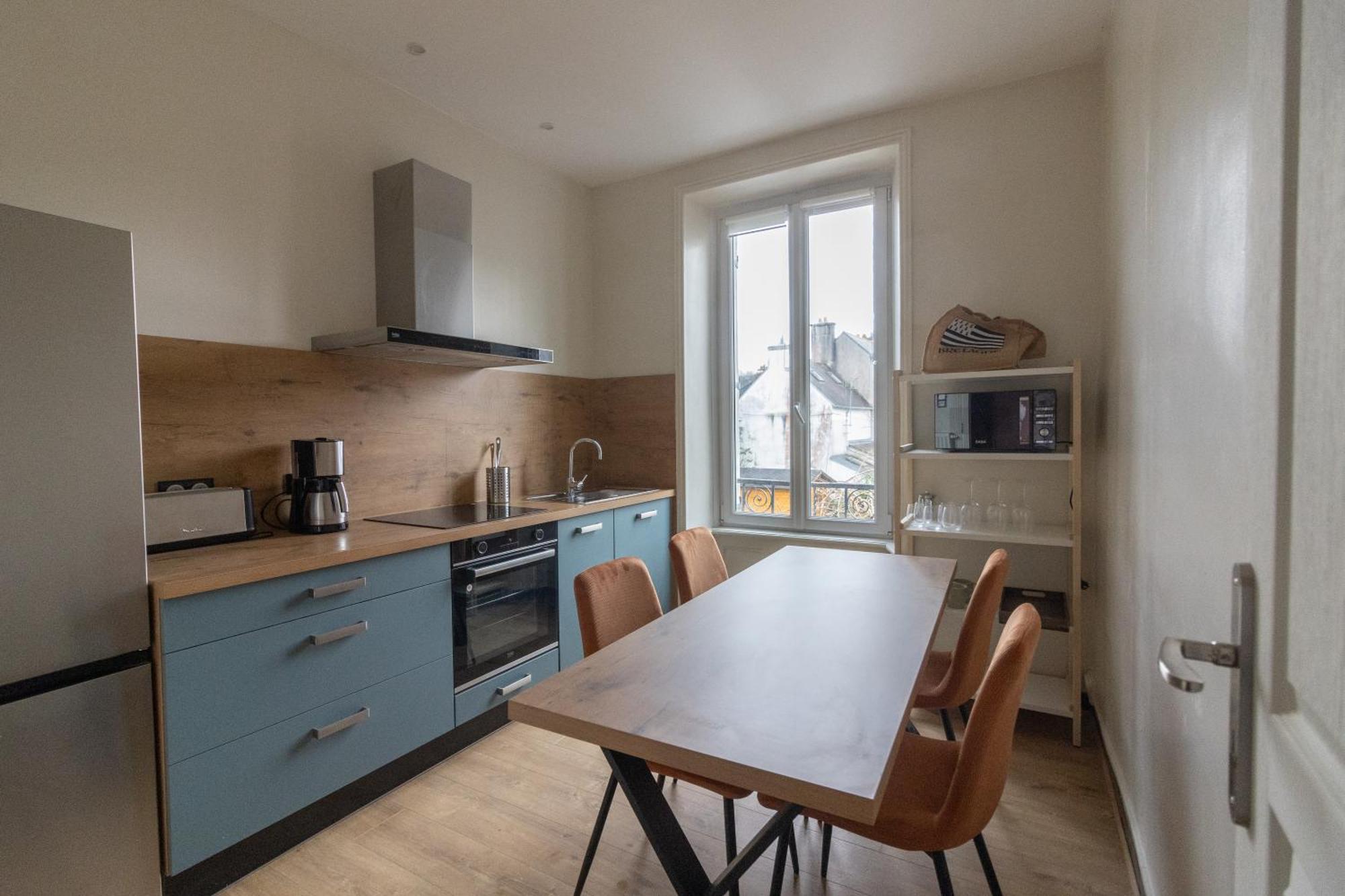 Appartement Le Cocon Urbain à Quimper Extérieur photo